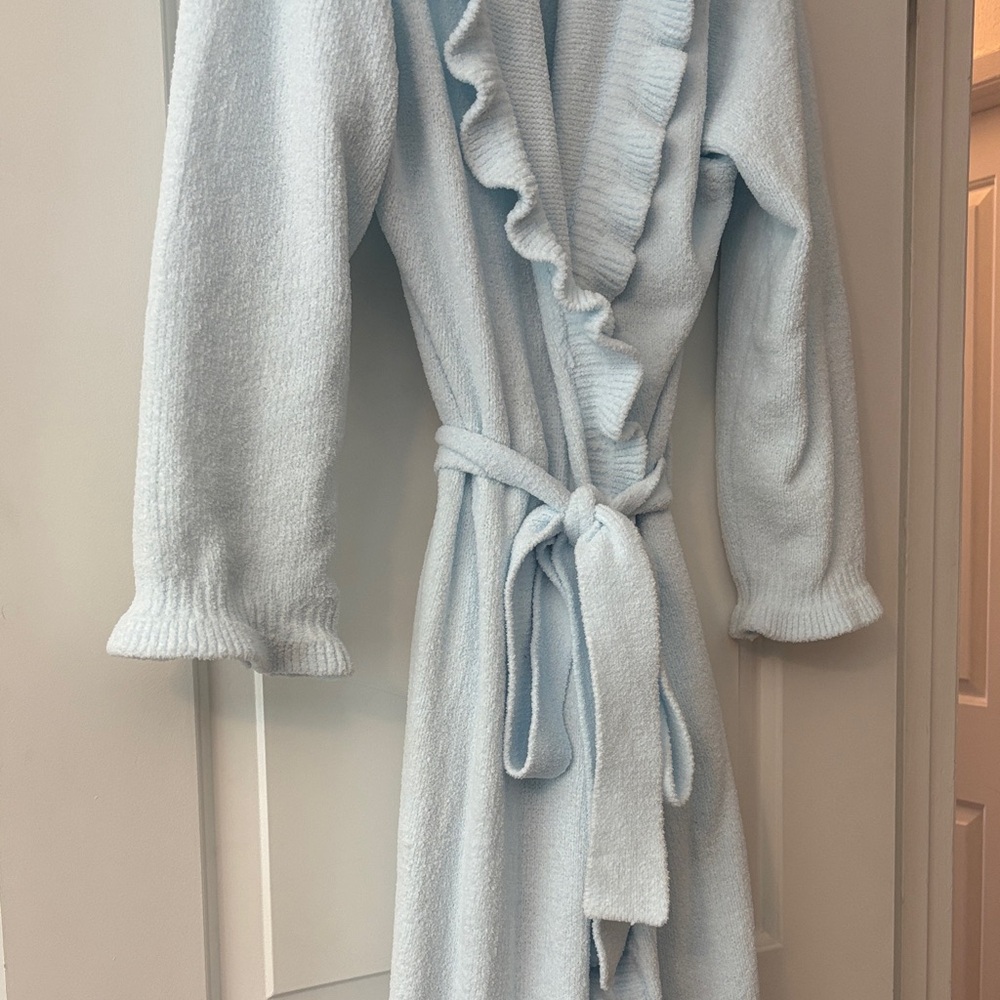 Softies Ruffled Chenille Robe - Large - Picture 5 of 8